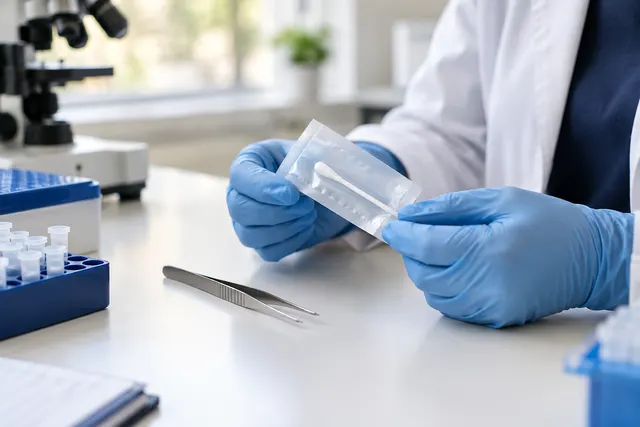Toothbrush, hairbrush and razor arranged as possible DNA sample sources